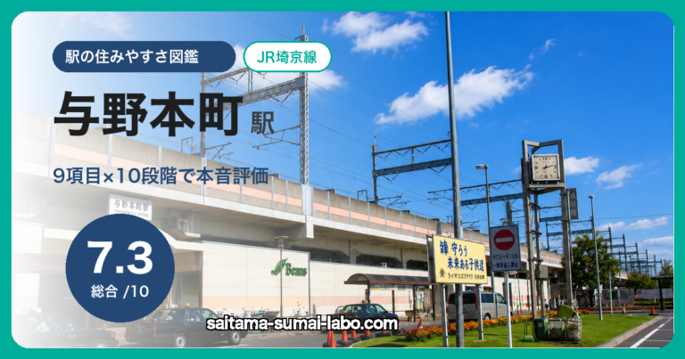 与野本町駅