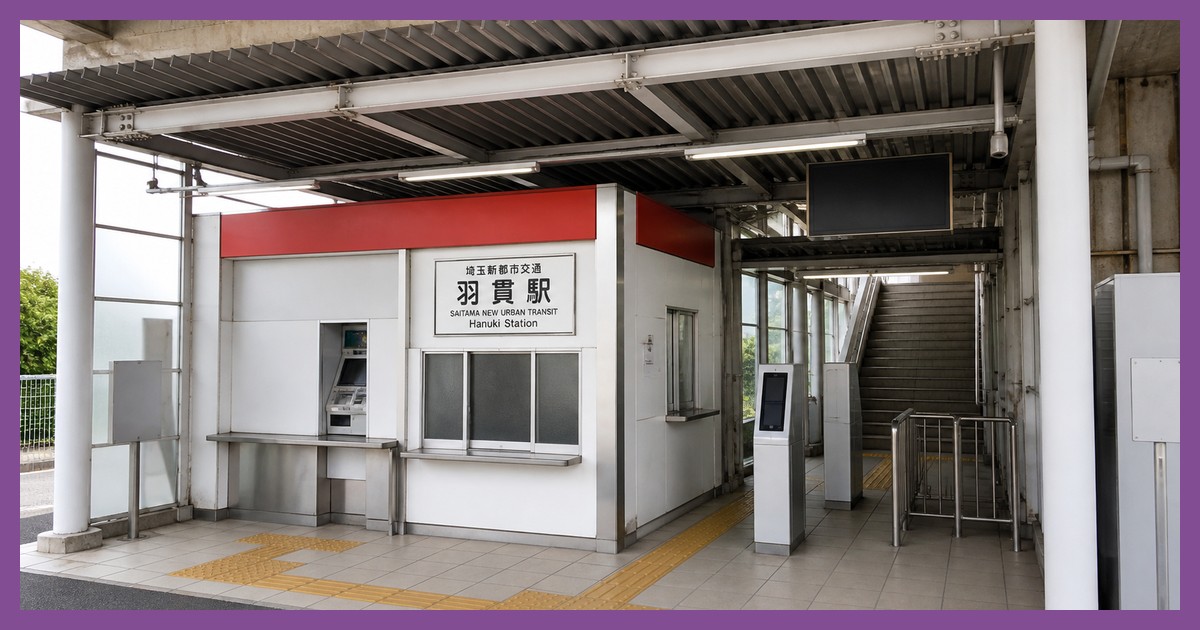 羽貫駅の風景