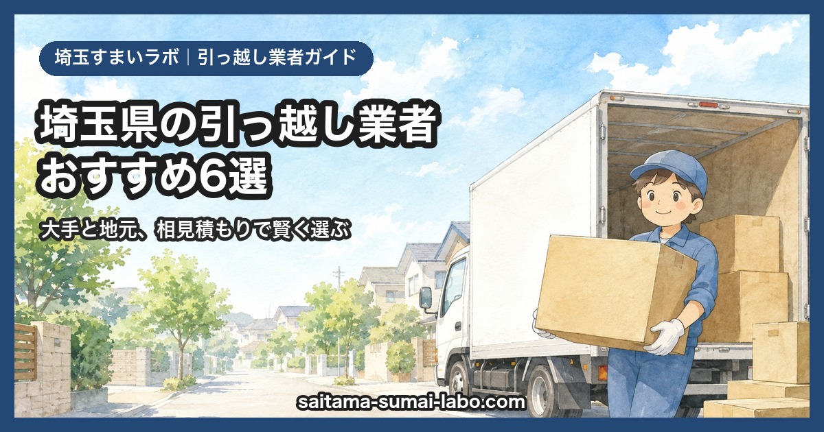 埼玉の引っ越し業者おすすめ