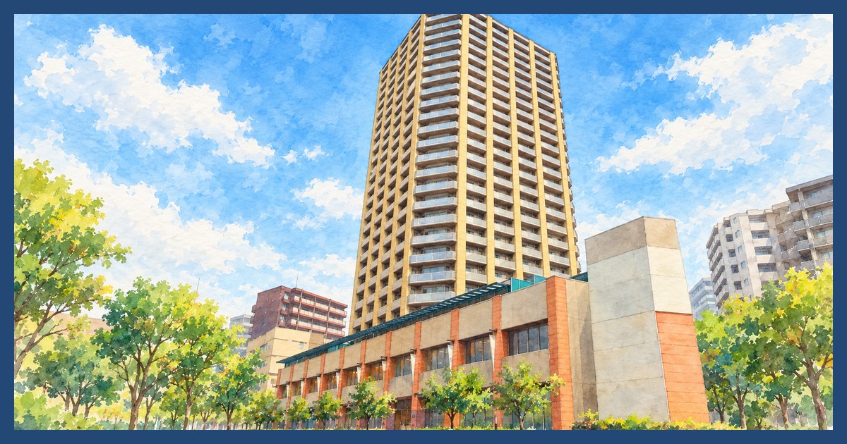 キャメリアタワー川口のイメージ図