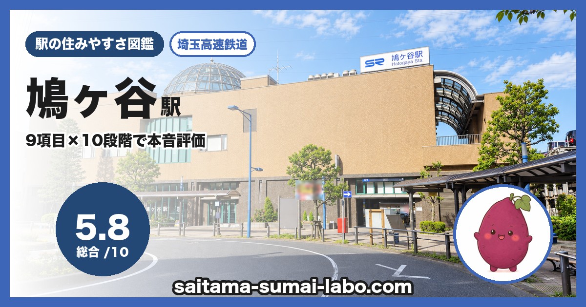 鳩ヶ谷駅(埼玉県)の街並み