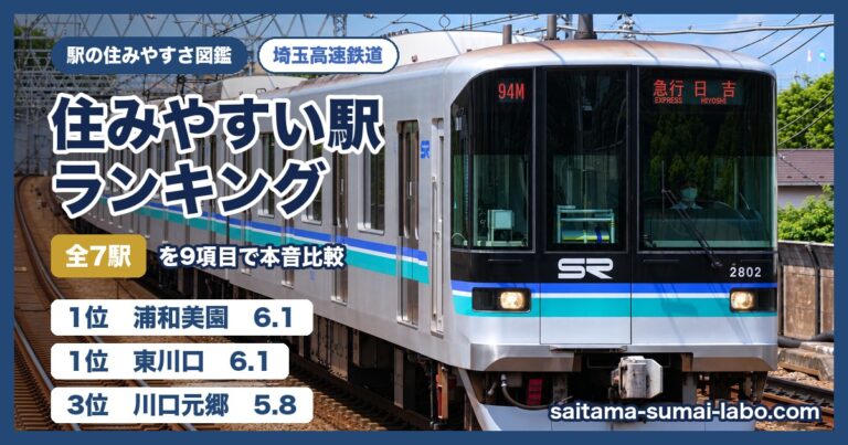 埼玉高速鉄道ランキング