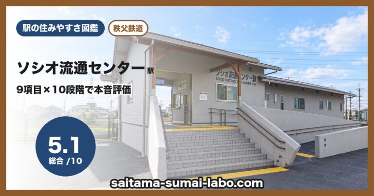 ソシオ流通センター駅