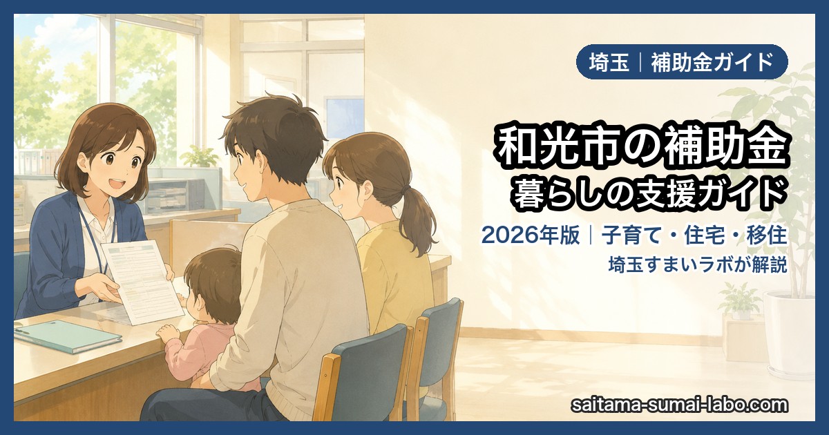 和光市の補助金・給付金まとめ